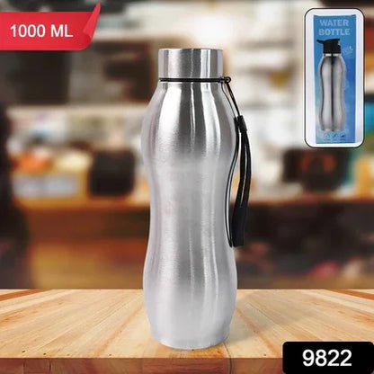 Stainless Steel Double Wall Vacuum-insulated Drink Water Bottle (1000 Ml) - Zidbik
