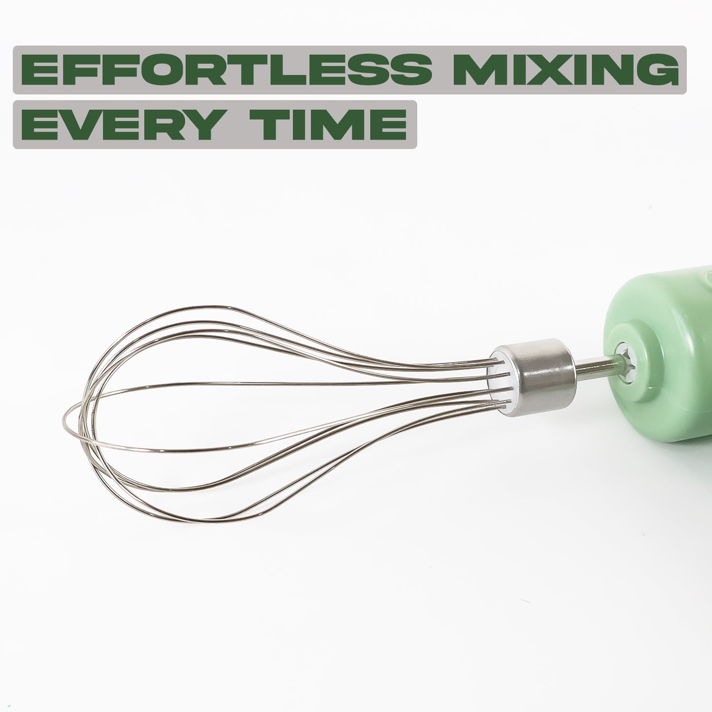 Cordless Electric Whisk  Egg Beater - (1 Pc) - Zidbik