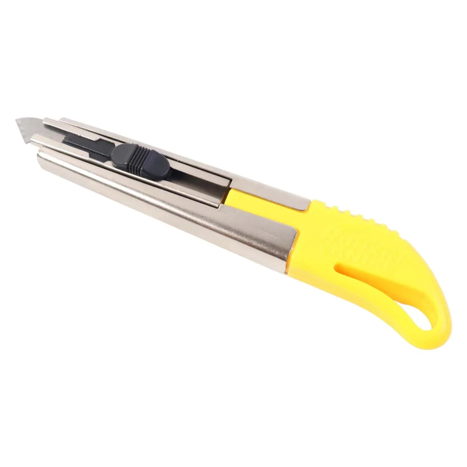 Heavy-duty Stainless Steel Body Utility Cutter Knife (1 Pc With 2 Extra Blade) - Zidbik