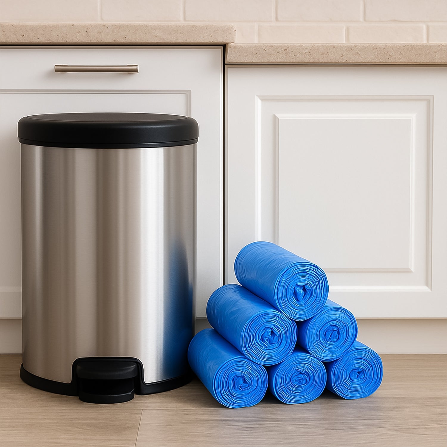 High-quality Garbage Bags 50x60 Cm (5 Pc) - Zidbik