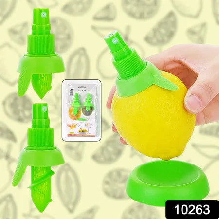 Creative Lemon Sprayer Fruit Juice Citrus Lime Juicer (3 Pcs Set) - Zidbik