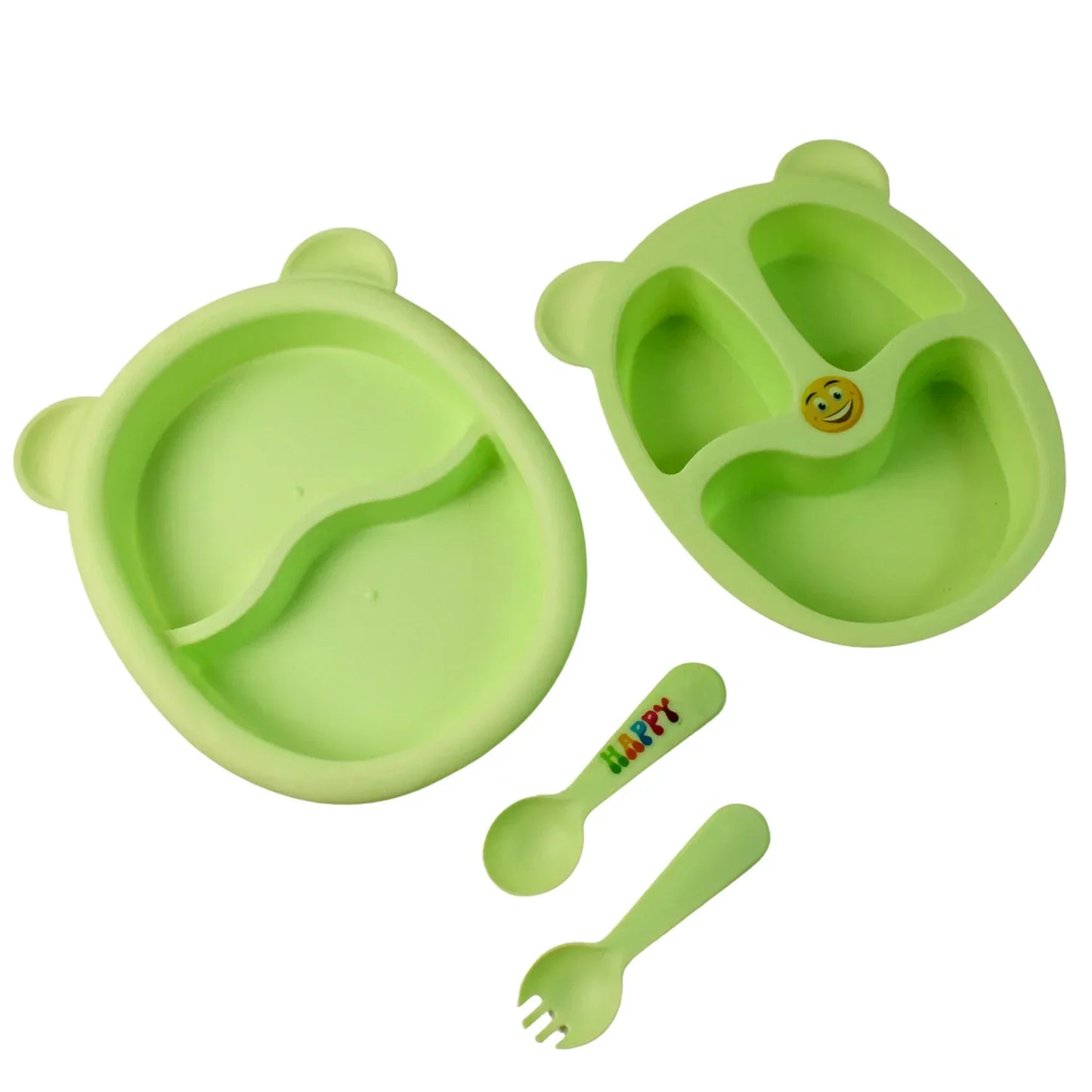 Premium 4-piece Kids Mealtime Feeding Set - Zidbik