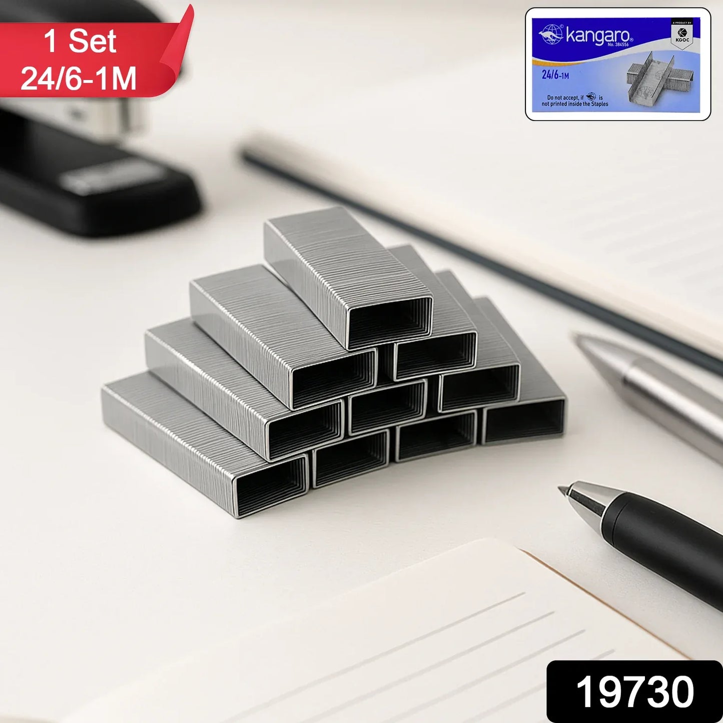 Kangaro 246-1m High-quality Staples Durable Steel Pins - Zidbik