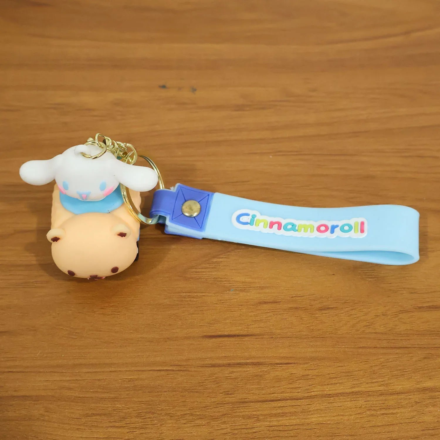 Cute Cartoon Dog Character Silicone Keychain (1 Pc) - Zidbik