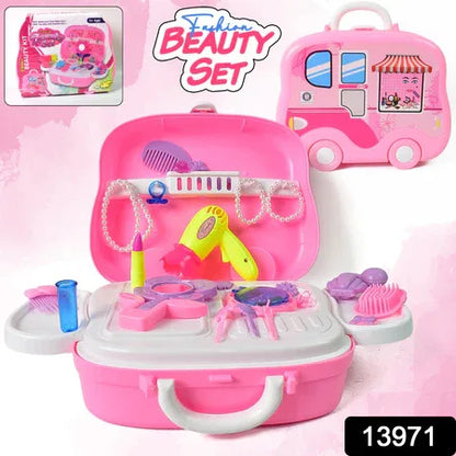 Beauty Make Up Case And Cosmetic Set - Zidbik