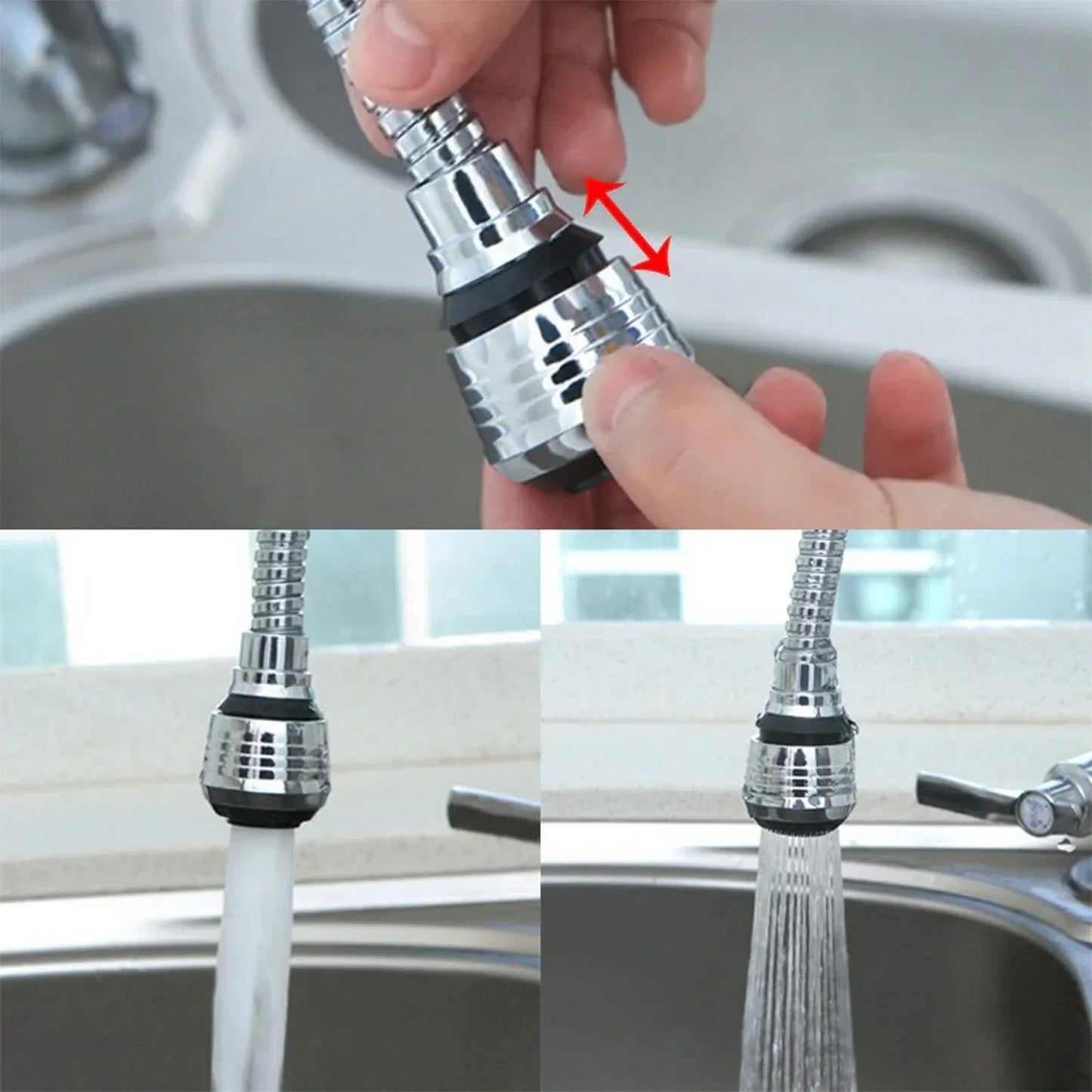 9006 Flexible Water Sprayer And Sprinkler Used For Watering And Washing Types Of Things. - Zidbik