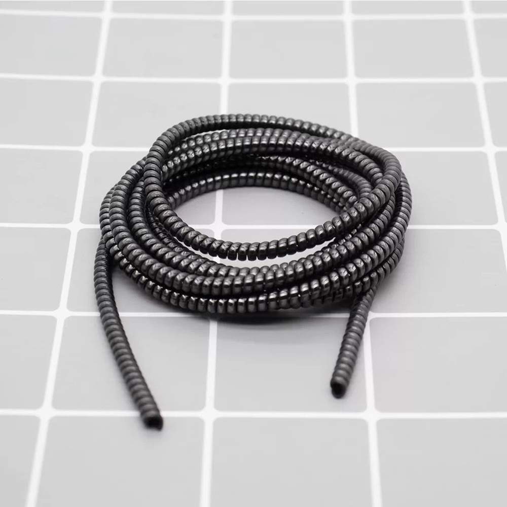 6011 Metallic Finish Cable Spiral Protectorwire Repairpet Cord Protectorheadphone Saver Cable Wrapcover For Mac Charging Cable - Zidbik