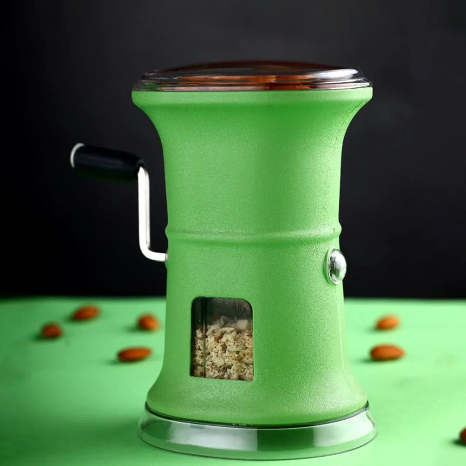 Apex Ovel Manual Chilly Dry Fruit Cutter Grinder - Zidbik