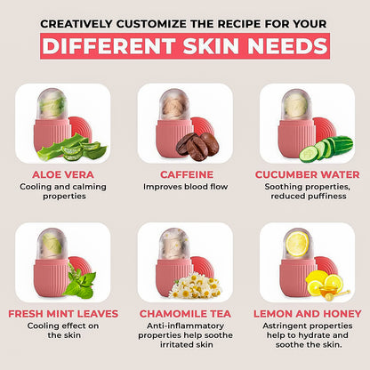 Beauty Face Massage Ice Roller (1 Pc) - Zidbik