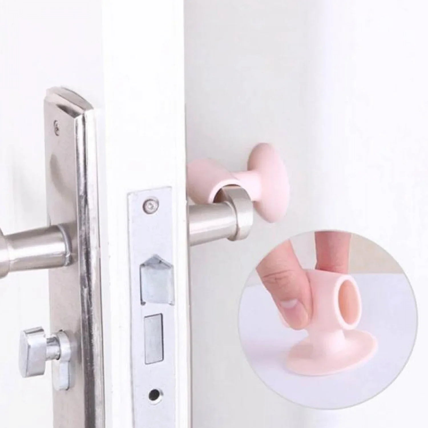 1442 Door Stopper Mini Anti-collision Silicone Door Handle Crash Pad - Zidbik