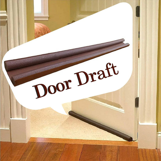 1752 Twin Door Draft Stopperguard Protector For Doors And Windows - Zidbik