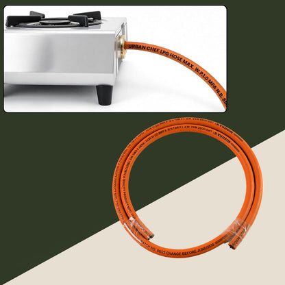 Mishras 5-piece Multipurpose Lpg Kitchen Combo Set With Gas Pipe Cylinder Trolley Knife Lighter  Peeler - Zidbik