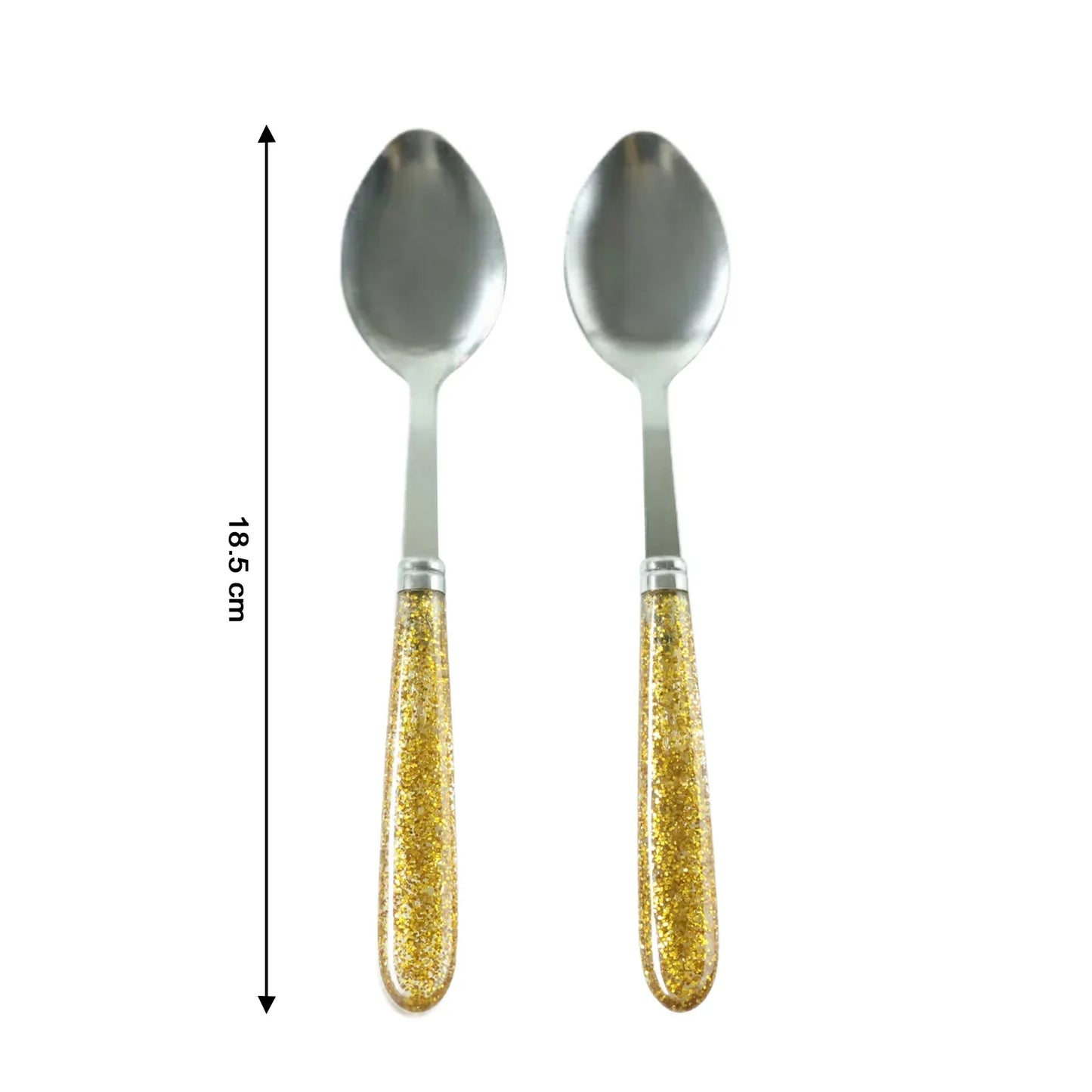 Premium Stainless Steel Dining Spoon Set (Pack Of 2) - Zidbik