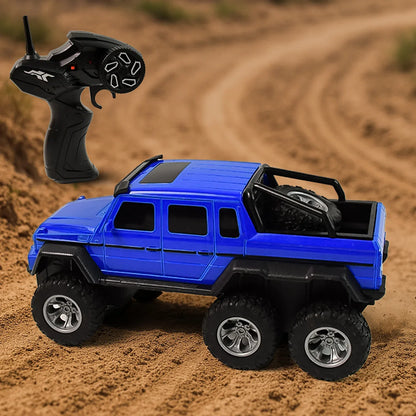 6-wheel Drive Remote Control Off-road Car For Kids (1 Set) - Zidbik