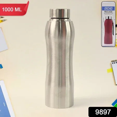 Stainless Steel Double Wall Vacuum-insulated Drink Water Bottle (1000 Ml Approx) - Zidbik