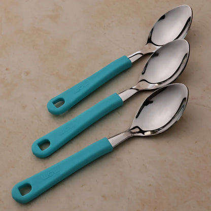 Supermom Stainless Steel Tea Spoon (6 Pc Set) - Zidbik