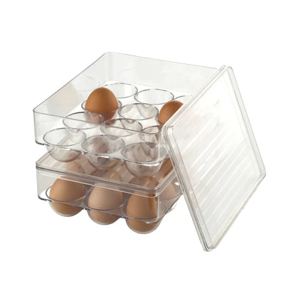2794 12 Cavity Egg Storage Box For Holding And Placing Eggs Easily And Firmly. - Zidbik