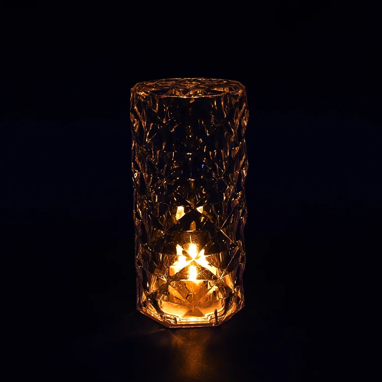 6240 Diamond Table Lamp Candles For Home Decoration Crystal Candle Lights - Zidbik