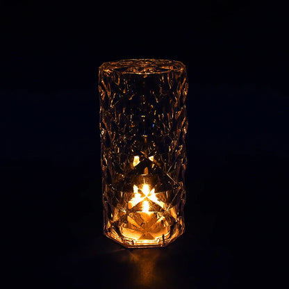 6240 Diamond Table Lamp Candles For Home Decoration Crystal Candle Lights - Zidbik