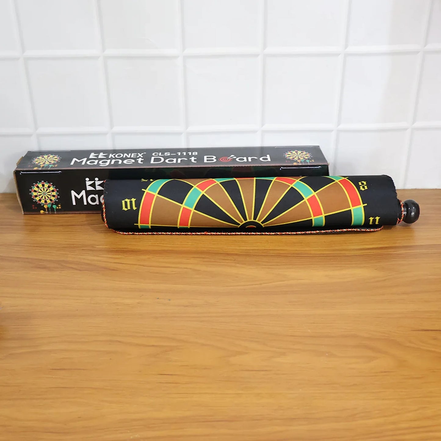 Roll-up Double-sided Dartboard Game (1 Set) - Zidbik