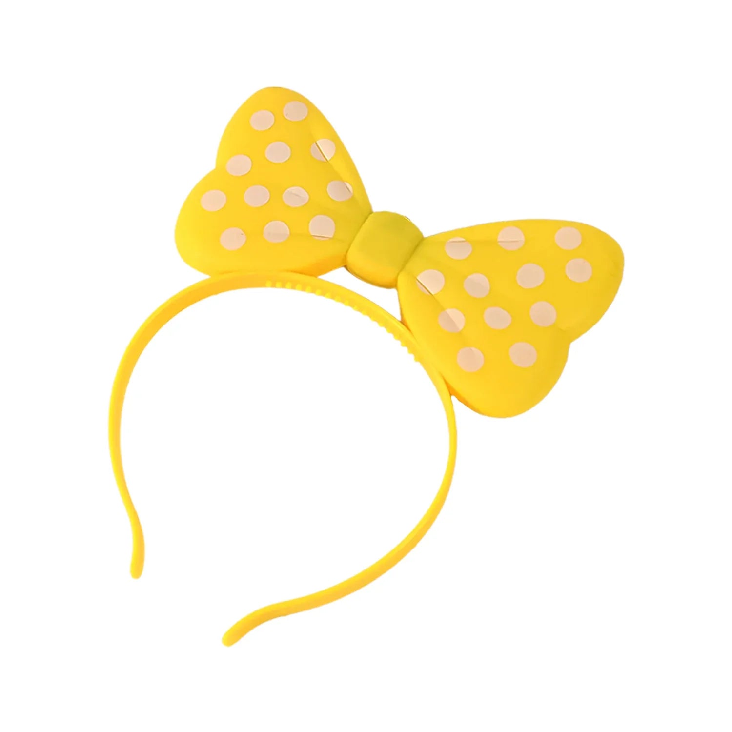 Led Glowing Bow Hairband (1 Pc) - Zidbik