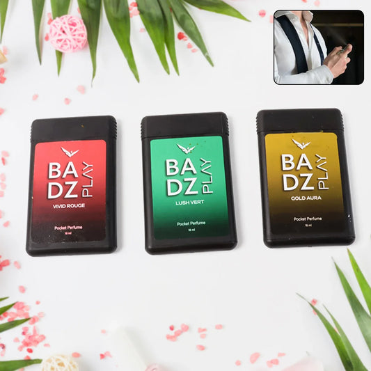 Mini Pocket Perfume 18ml (1 Pc Mix Fragrance) - Zidbik