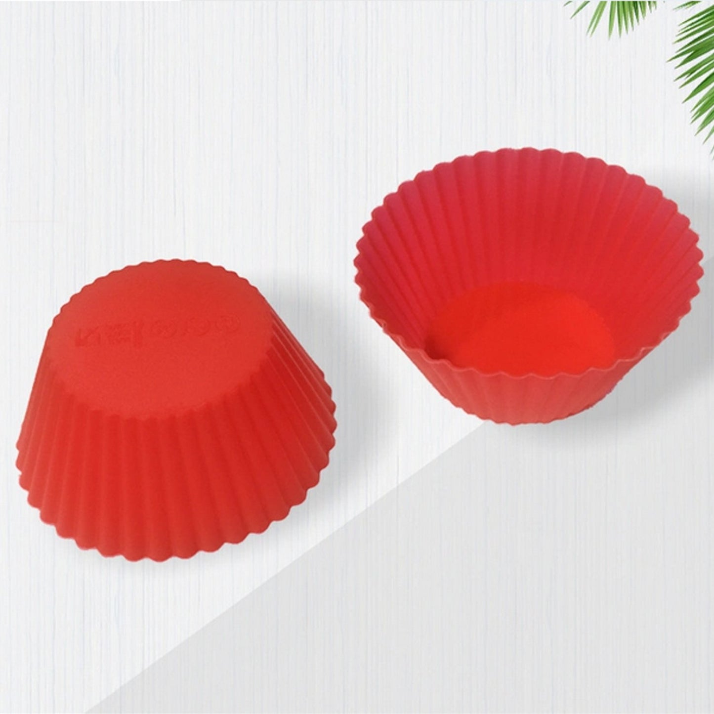 0700 Silicone Cupcake Shaped Baking Mold Fondant Cake Tool Chocolate Candy Cookies Pastry Soap Moulds - Zidbik