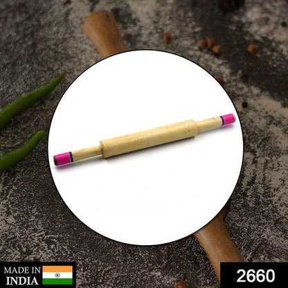 2660 Wooden Belan Used For Home Purposes Including Making Rotis Etc. (Belan Only) - Zidbik