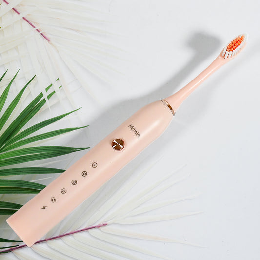 7326 Electric Toothbrush For Adults And Teens Electric Toothbrush Deep Cleansing Toothbrush With Extra Brush Heads - Zidbik