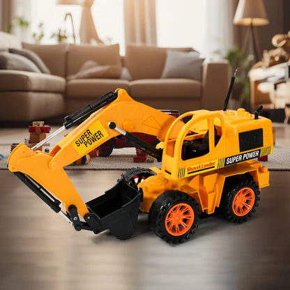 17925 Plastic Jcb Construction Toy Remote Control Jcb Toys For Kids Boys Super Power Remote Control Jcb Truck Construction Toy (1 Set) - Zidbik