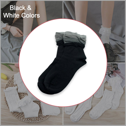7355 Socks Breathable Thickened Classic Simple Soft Skin Friendly - Zidbik