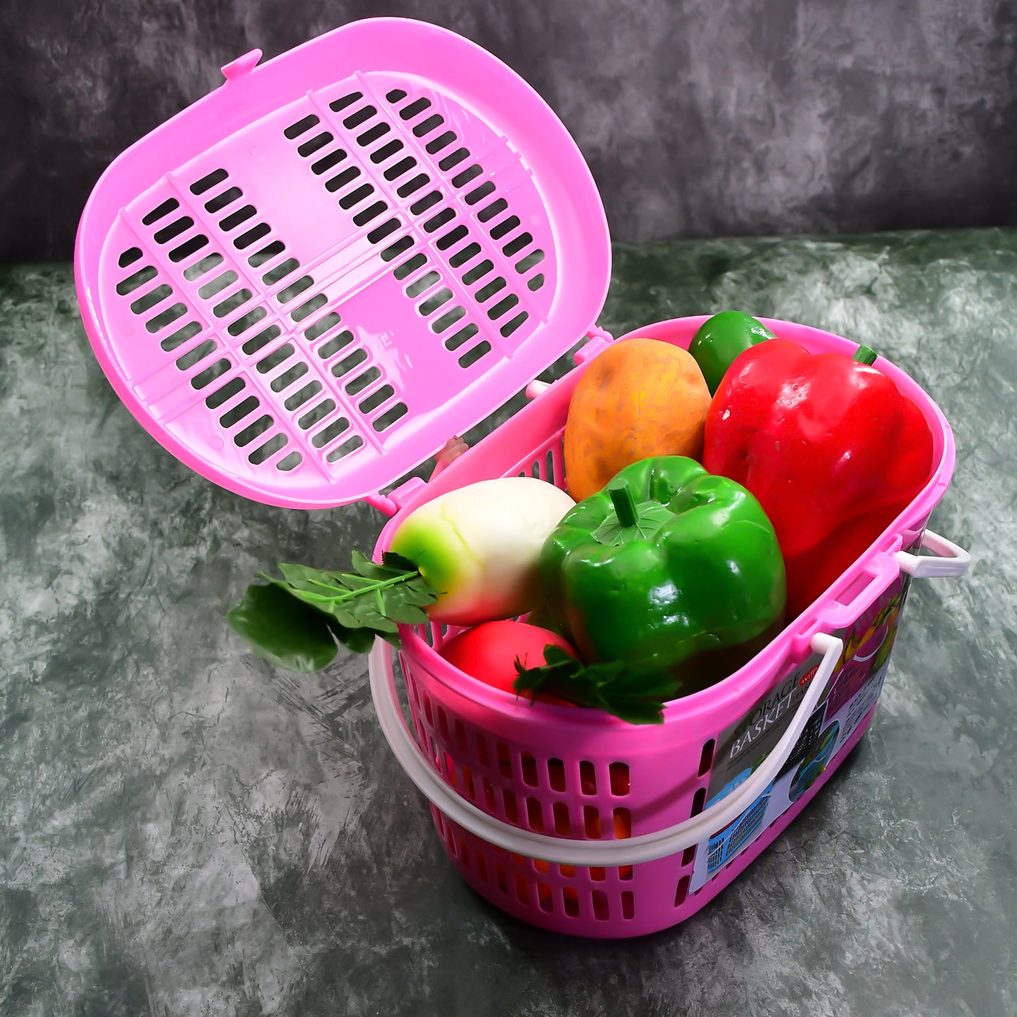 2924 Multipurpose Basket Multi Utility Or Storage For Picnic Small Baskets. - Zidbik