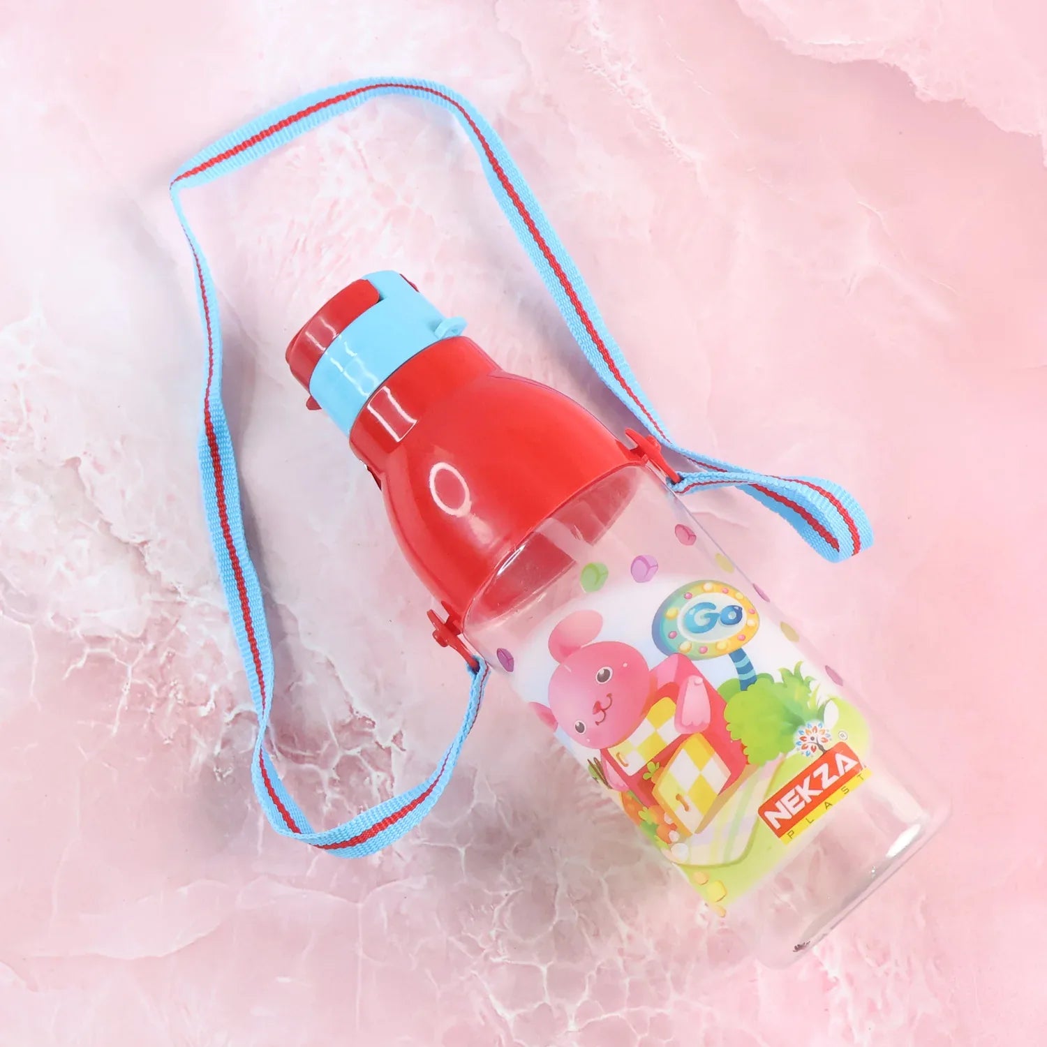 0273 Plastic Tranparent Sports Insulated Water Bottle With Dori Straw Easy To Carry High Quality Water Bottle Bpa-free Leak-proof For Kids School For Fridge Office Sports School Gym Yoga (1 Pc 800ml) - Zidbik