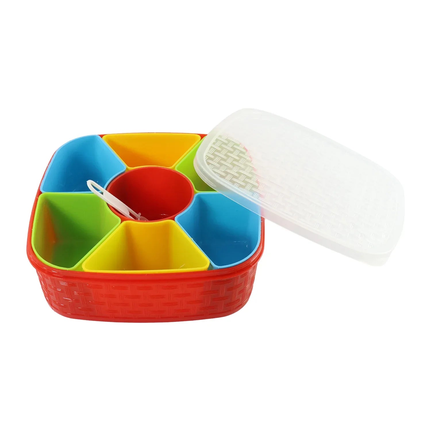 7 In 1 Dry Fruit Snack Box With Spoon - Zidbik