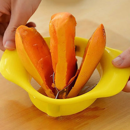 7197 Mango Cutter Chopper Slicer Tool Slicing Machine Stainless Steel Blade Mango Cutter - Zidbik