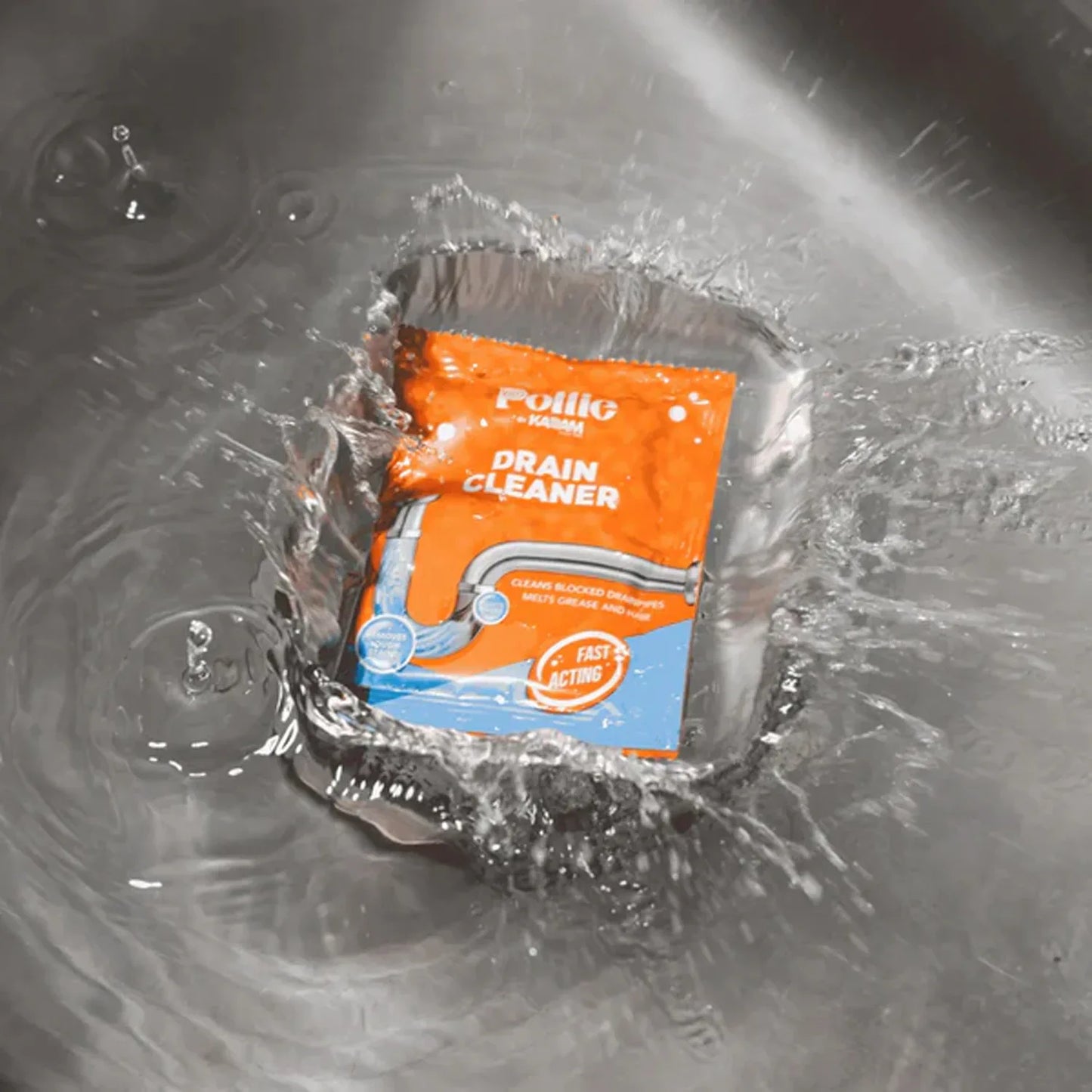 Pollic Kadam Powerful Drain Cleaner Sachet (50 Gm) - Zidbik