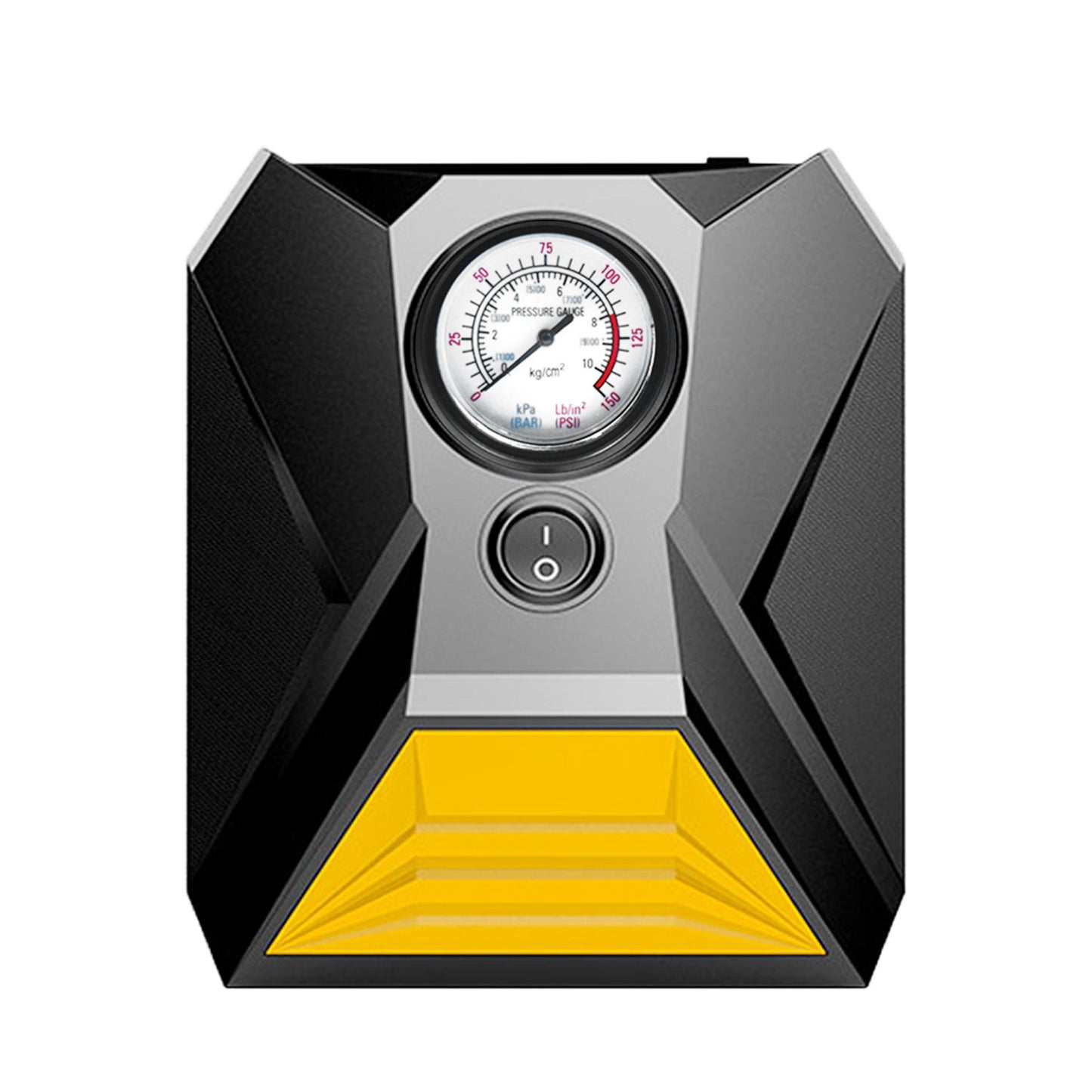 1641 Car Tyre Inflator Rapid Mini Portable Air Compressor Pump - Zidbik