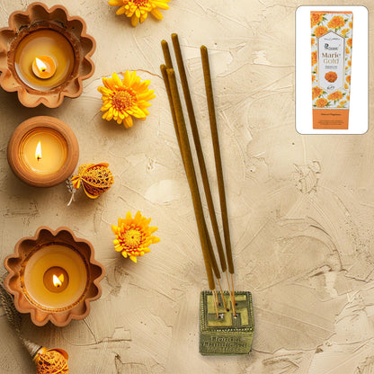 Marie Gold Premium Incense Stick Agarbatti For Home Office - Zidbik