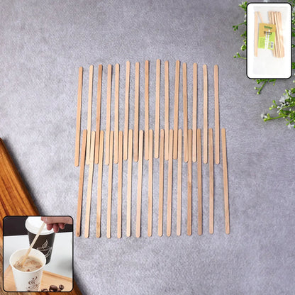 Freshee Wooden Coffee Stirrers 14051 Mm 30 Pcs Pack - Zidbik