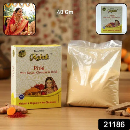 Traditional Face And Body Mahak Pithi 40 Gm - Zidbik