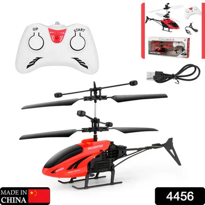 4456 Remote Control Helicopter With Usb Chargeable Cable For Boy And Girl Children (Pack Of 1) - Zidbik