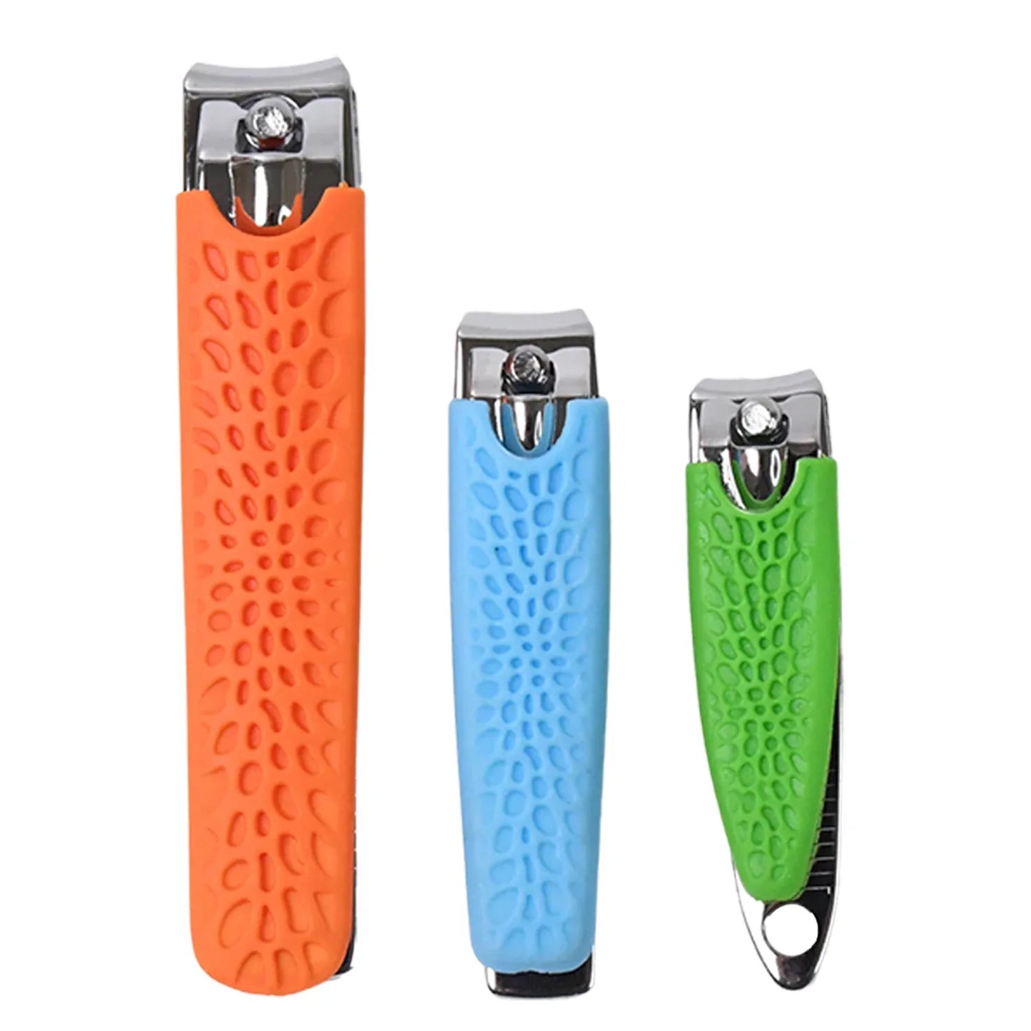 3 In 1 Nail Clipper Set Compact Nail Cutter Big Size And Small Sizes - Zidbik