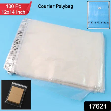 Self-adhesive Courier Polybags (12x14 Inch 100 Pc) - Zidbik