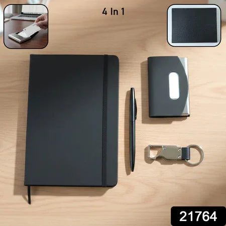 Premium 4 In 1 Travel Essentials Combo Executive Gift Set - Zidbik