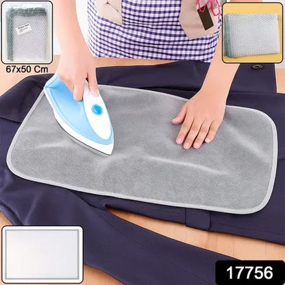Large Ironing Press Net Mesh Ironing Protector Cloth (67 X 50 Cm 1 Pc) - Zidbik