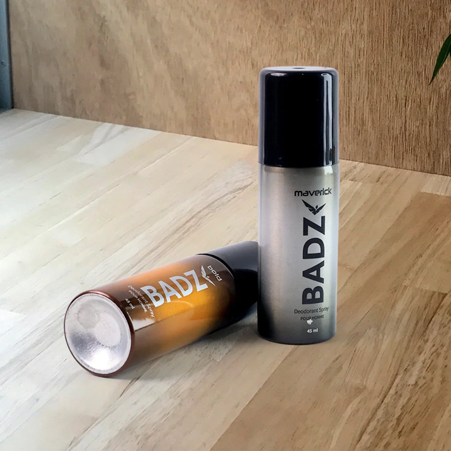 Badz Long-lasting Premium Deodorant Body Spray For Men (1 Pc Mixed Fragrance 45 Ml) - Zidbik