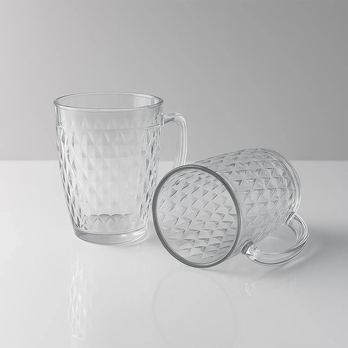 Apex Mocktail Mug Glass (2 Pc Set 400 Ml) - Zidbik
