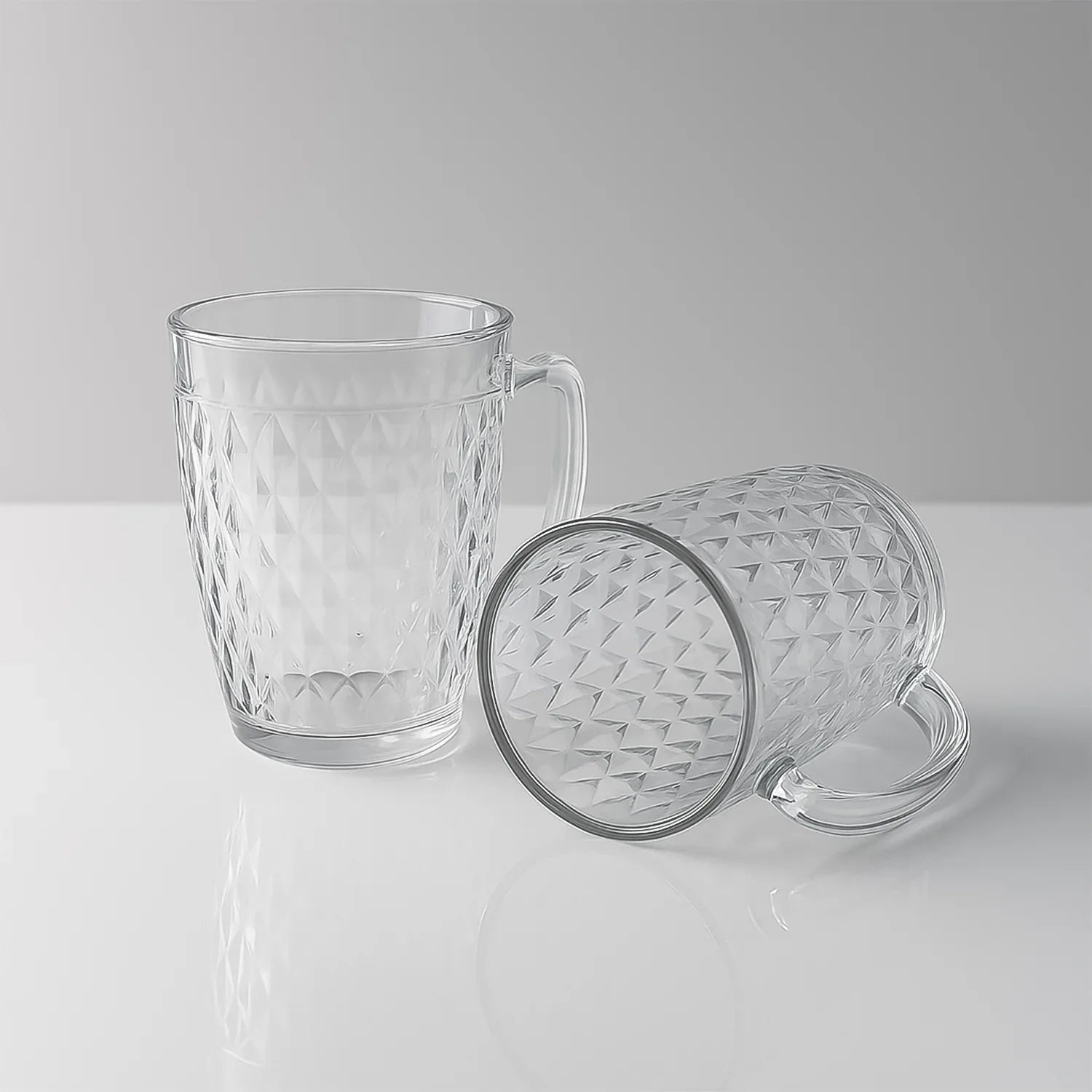 Apex Mocktail Mug Glass (2 Pc Set 400 Ml) - Zidbik