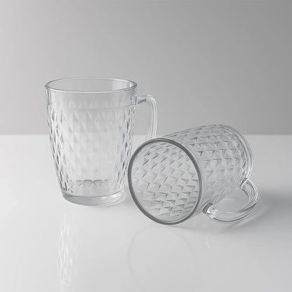 Apex Mocktail Mug Glass (2 Pc Set 400 Ml) - Zidbik