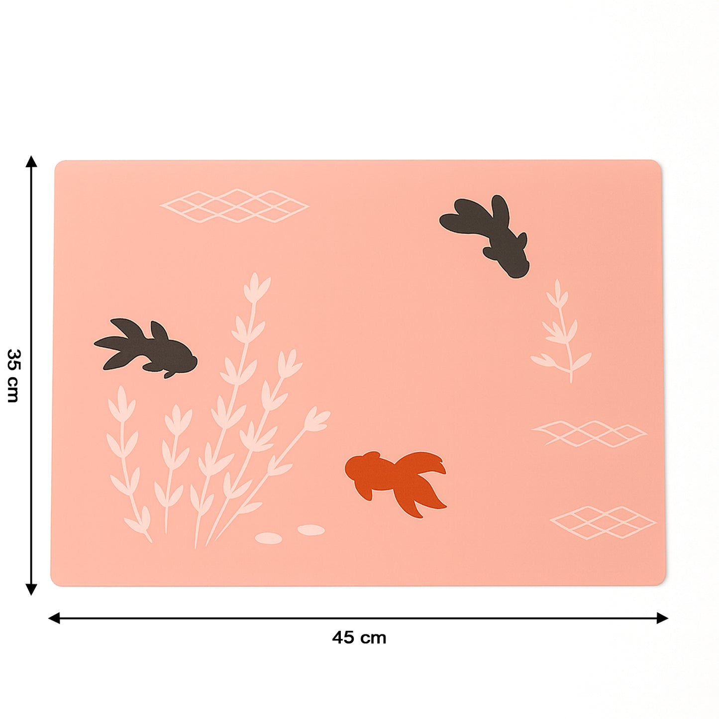 Decorative Dining Table Placemats With Elegant Design (4 Pc  45x35 Cm) - Zidbik